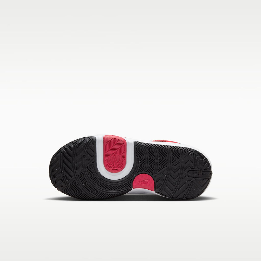 Nike Team Hustle D 11 Little Kids' Shoes - University Red/White/Black