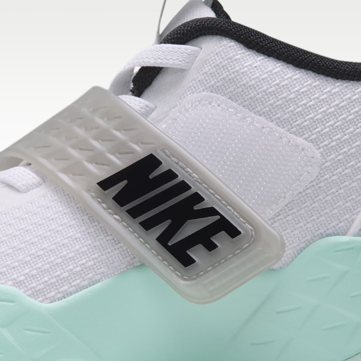 Nike Team Hustle D 12 Little Kids' Shoes - White/Mint Foam/Metallic Silver/Black