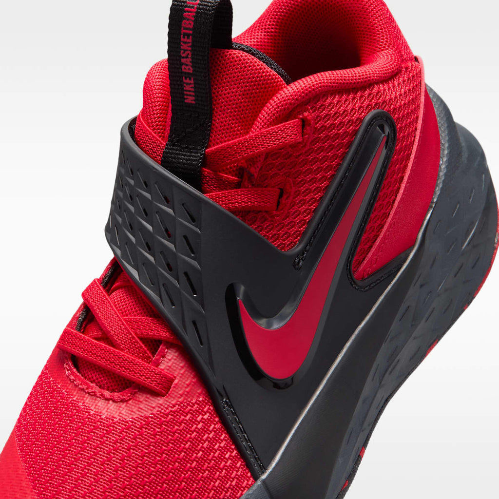 Nike Team Hustle D 12 Little Kids' Shoes - University Red/Black/Anthracite/University Red