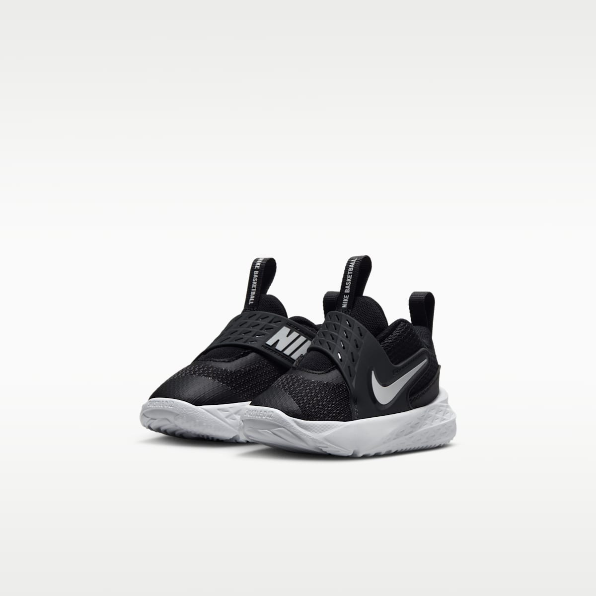 Nike Team Hustle D 12 Baby/Toddler Shoes - Black/Anthracite/White