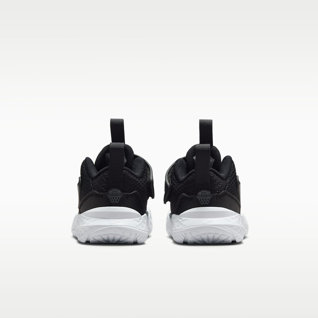 Nike Team Hustle D 12 Baby/Toddler Shoes - Black/Anthracite/White