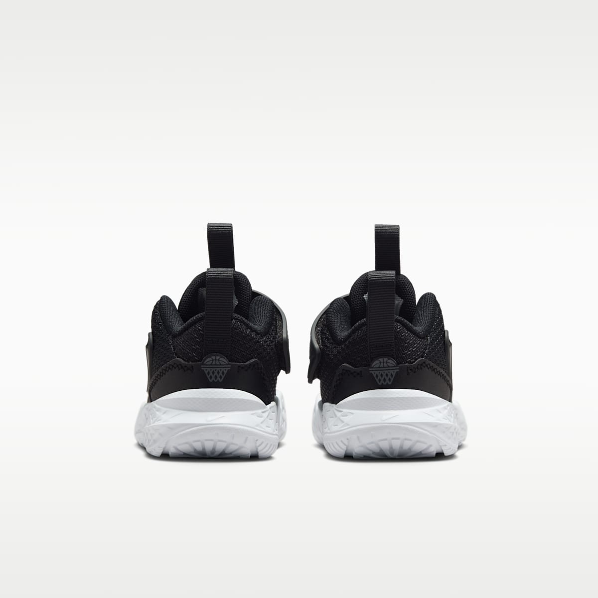 Nike Team Hustle D 12 Baby/Toddler Shoes - Black/Anthracite/White
