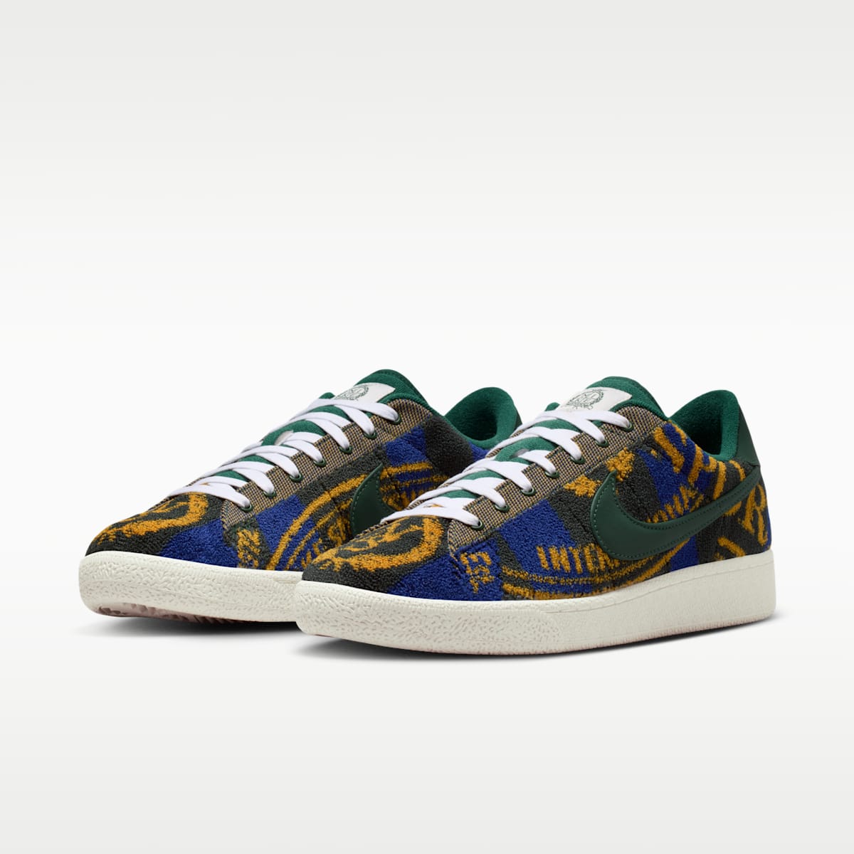 Nike Tennis Classic PRM Men's Terry Shoes - Fir/White/Sail/Fir - Image 5