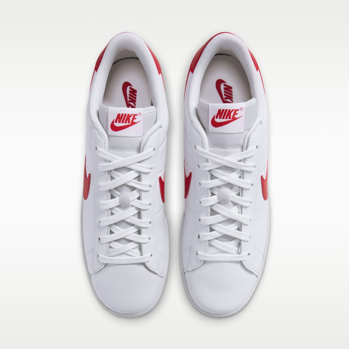 Tennis Classic CS Men's Shoes - White/White/University Red - Image 4