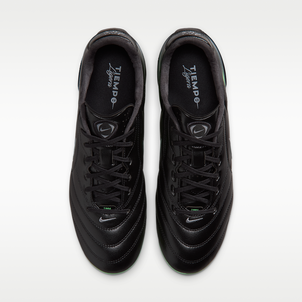 Women's Nike Tiempo Ligera Pro Artificial-Grass Low-Top Soccer Cleats - Black/Black/Illusion Green