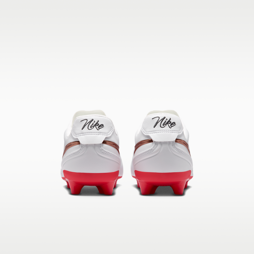 Women's Nike Tiempo Ligera Pro Artificial-Grass Low-Top Soccer Cleats - White/Bright Crimson/Blur