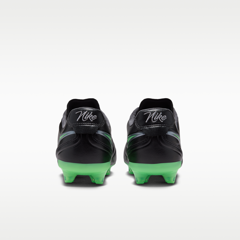 Women's Nike Tiempo Ligera Pro Artificial-Grass Low-Top Soccer Cleats - Black/Black/Illusion Green