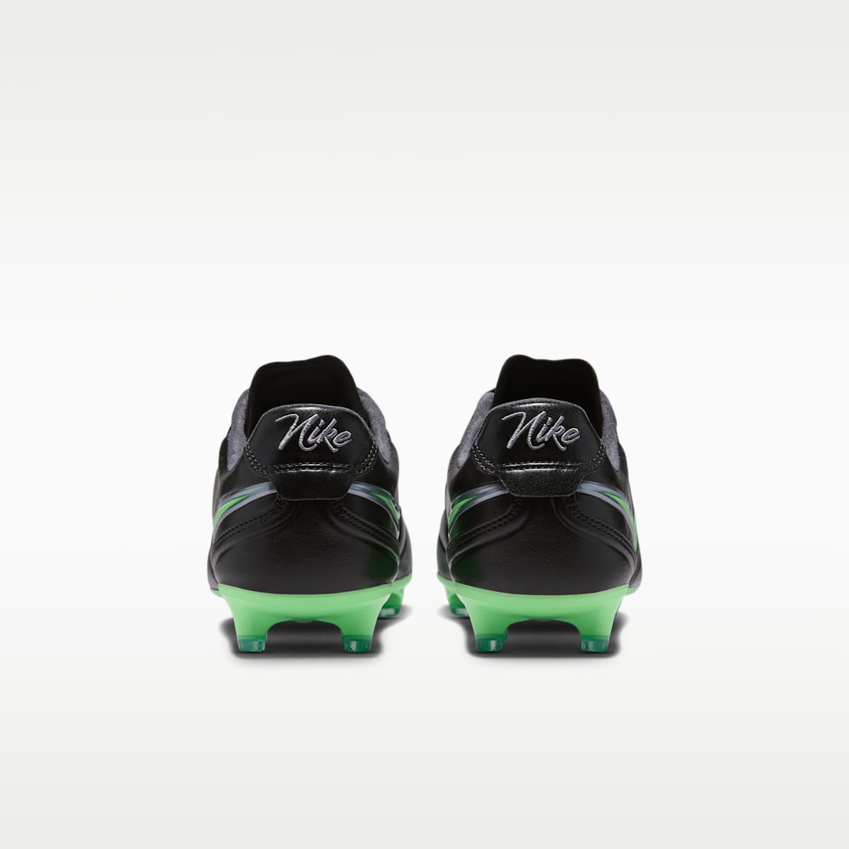 Women's Nike Tiempo Ligera Pro Firm-Ground Low-Top Soccer Cleats - Black/Black/Illusion Green