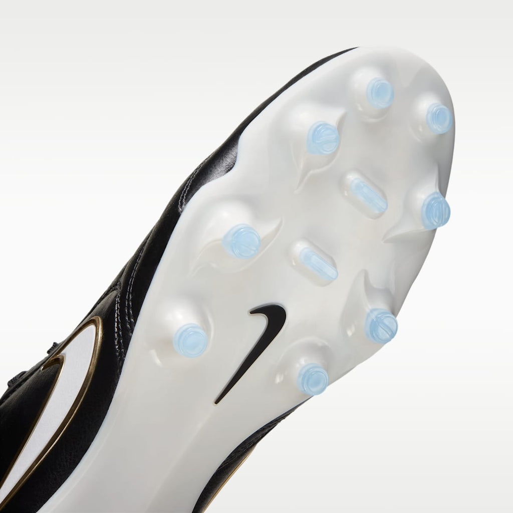 Nike Tiempo Ligera Pro Firm-Ground Low-Top Soccer Cleats - Black/White - Image 7