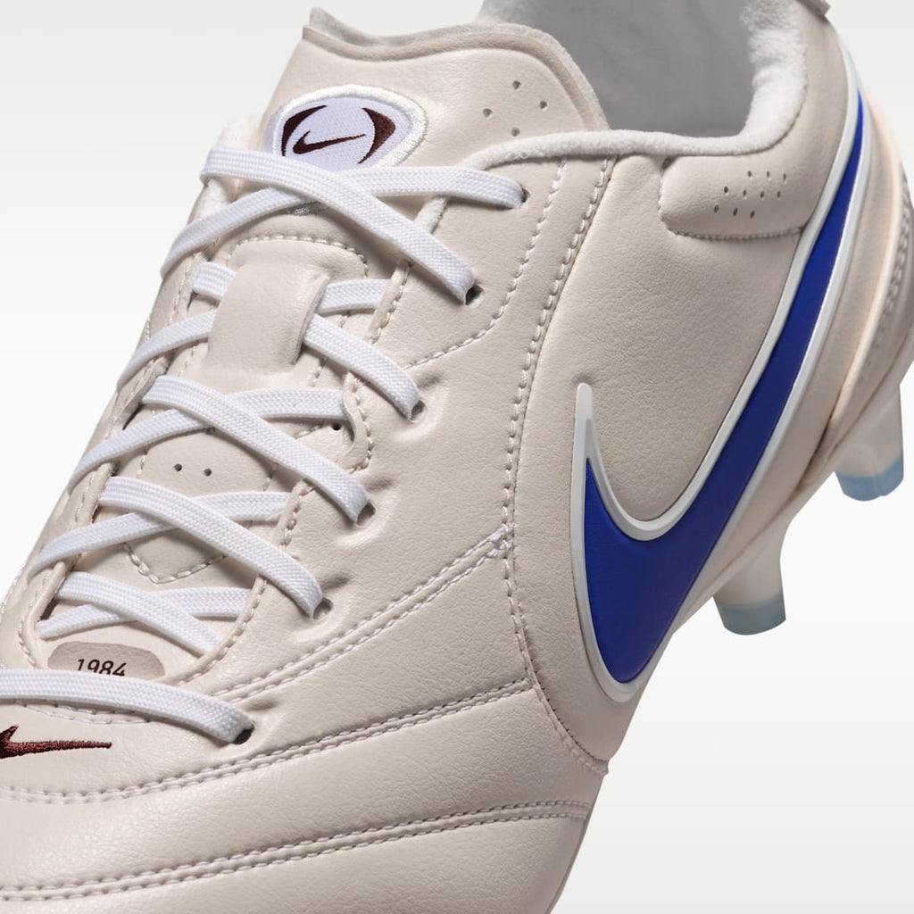 Nike Tiempo Ligera Pro Firm-Ground Low-Top Soccer Cleats - Chalk/White/Racer Blue - Image 8