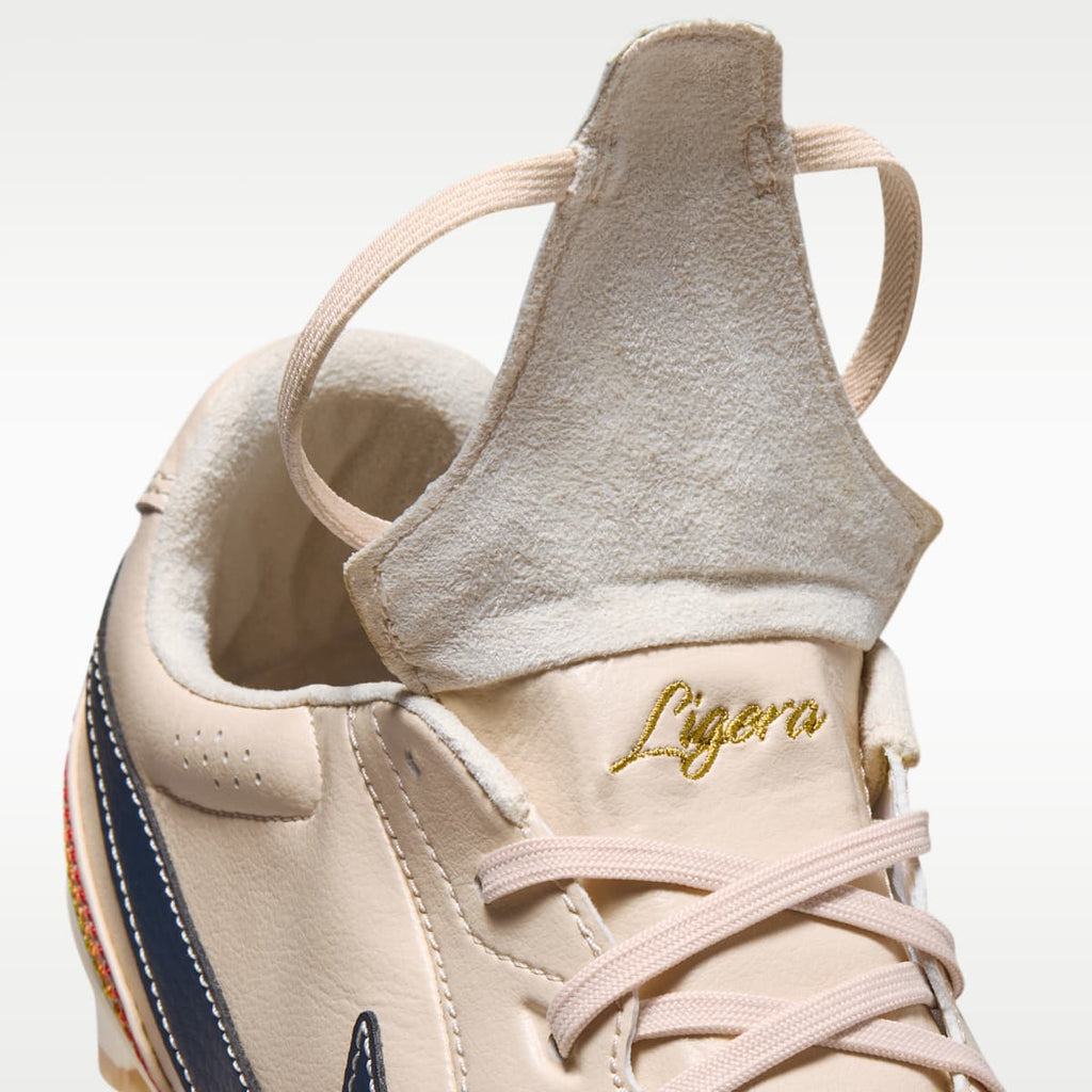Nike Tiempo Ligera Pro Firm-Ground Low-Top Soccer Cleats - Pearl White/Dark Obsidian - Image 10