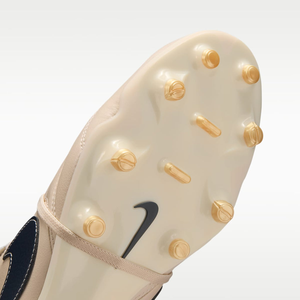 Nike Tiempo Ligera Pro Firm-Ground Low-Top Soccer Cleats - Pearl White/Dark Obsidian - Image 7