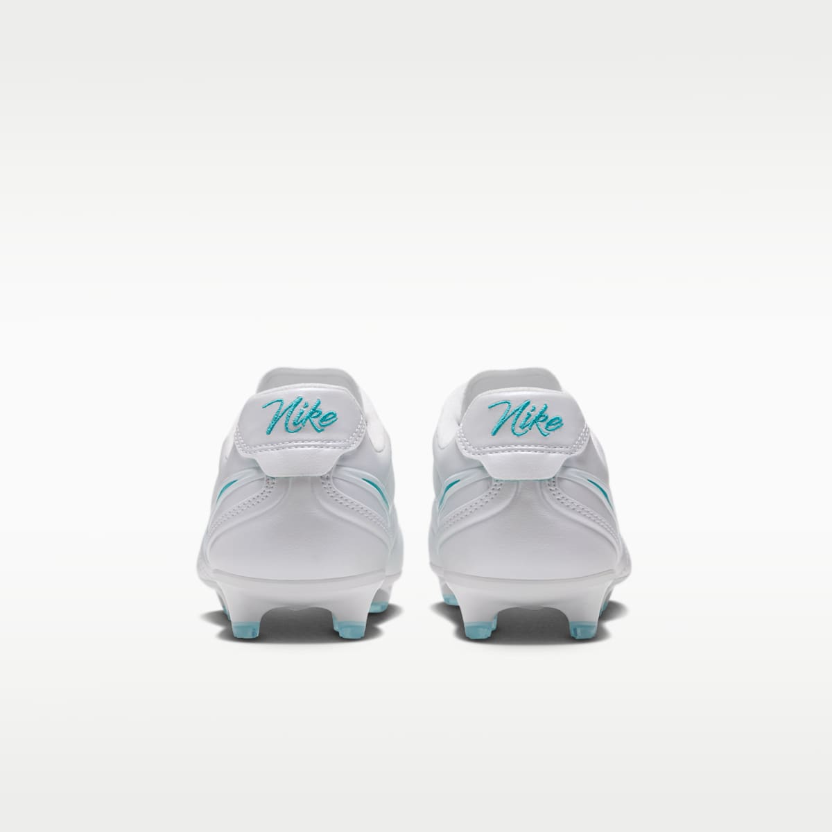 Nike Tiempo Ligera Pro Firm-Ground Low-Top Soccer Cleats - White/White/Energy - Image 6