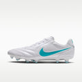 Nike Tiempo Ligera Pro Firm-Ground Low-Top Soccer Cleats - White/White/Energy - Image 1