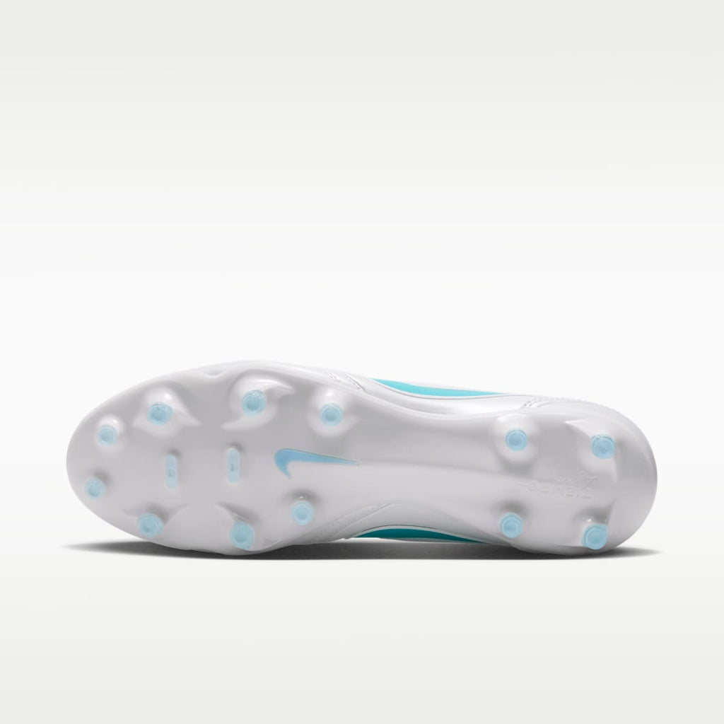 Nike Tiempo Ligera Pro Firm-Ground Low-Top Soccer Cleats - White/White/Energy - Image 2