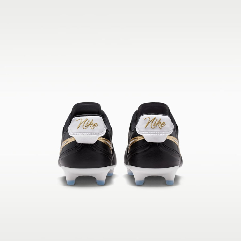 Nike Tiempo Ligera Pro Firm-Ground Low-Top Soccer Cleats - Black/White - Image 6