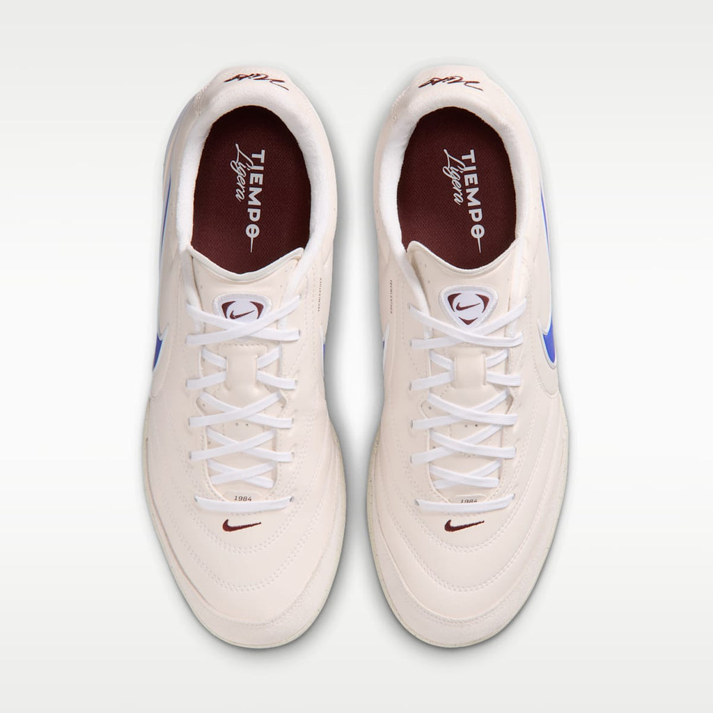 Nike Tiempo Ligera Pro Turf Low-Top Soccer Shoes - Chalk/White/Racer Blue - Image 4