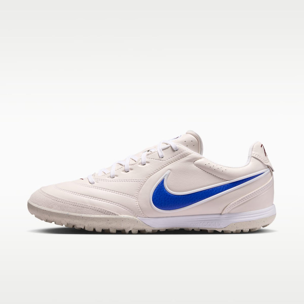 Nike Tiempo Ligera Pro Turf Low-Top Soccer Shoes - Chalk/White/Racer Blue - Image 1