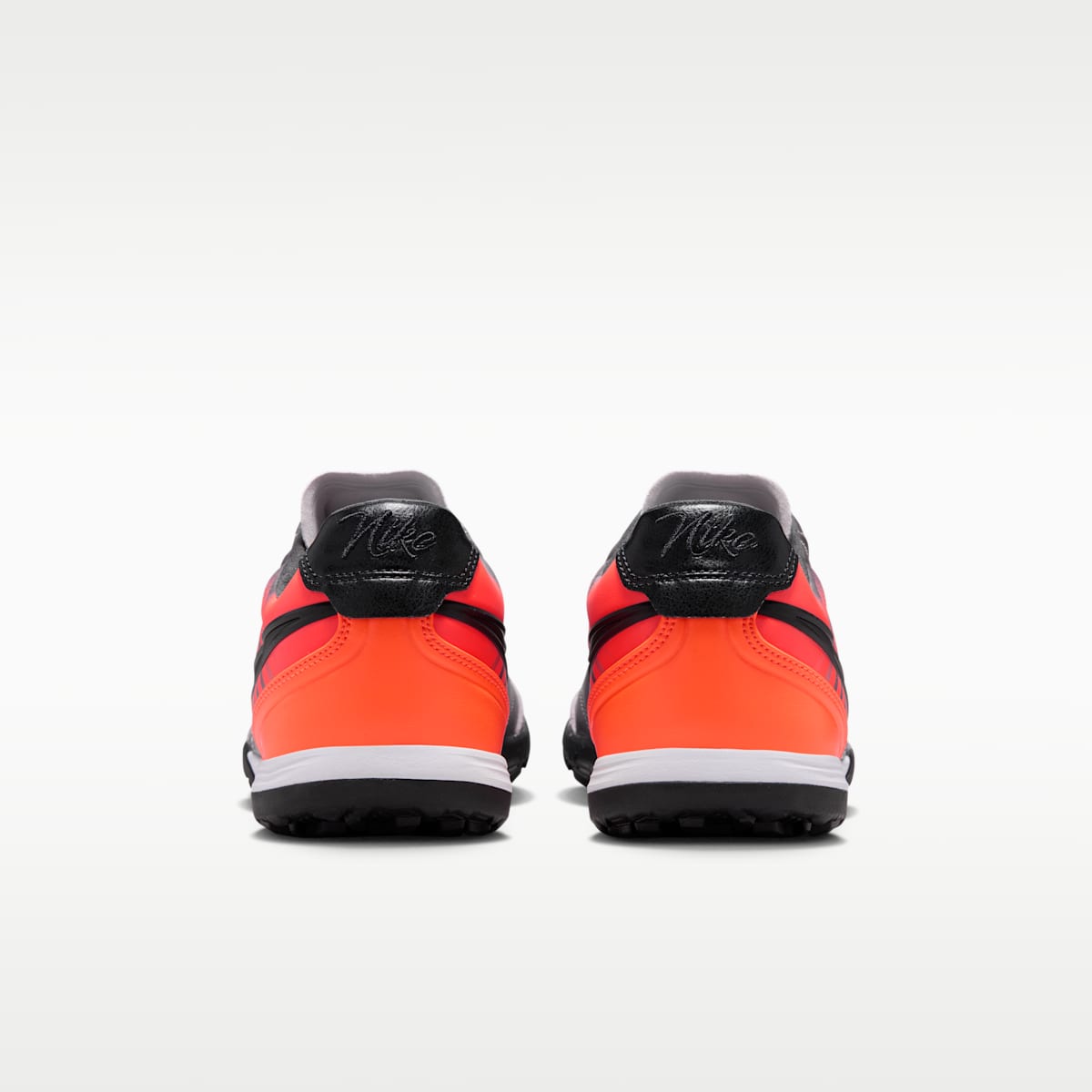 Women's Nike Tiempo Ligera Pro Heritage Turf Low-Top Soccer Shoes - Bleached Lilac/Total Orange/Black