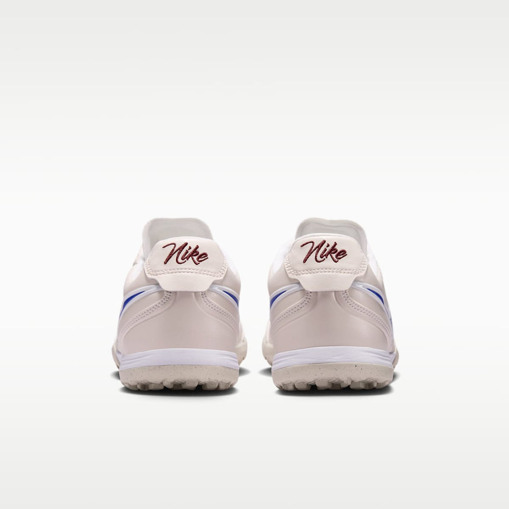 Nike Tiempo Ligera Pro Turf Low-Top Soccer Shoes - Chalk/White/Racer Blue - Image 6