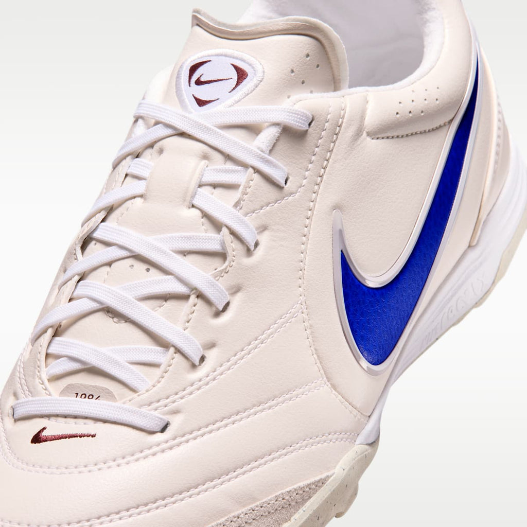 Nike Tiempo Ligera Pro Turf Low-Top Soccer Shoes - Chalk/White/Racer Blue - Image 7