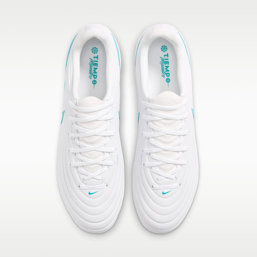Nike Tiempo Maestro Academy Multi-Ground Low-Top Soccer Cleats - White/White/Dusty Cactus - Image 4