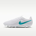 Women's Nike Tiempo Maestro Academy Multi-Ground Low-Top Soccer Cleats - White/White/Dusty Cactus
