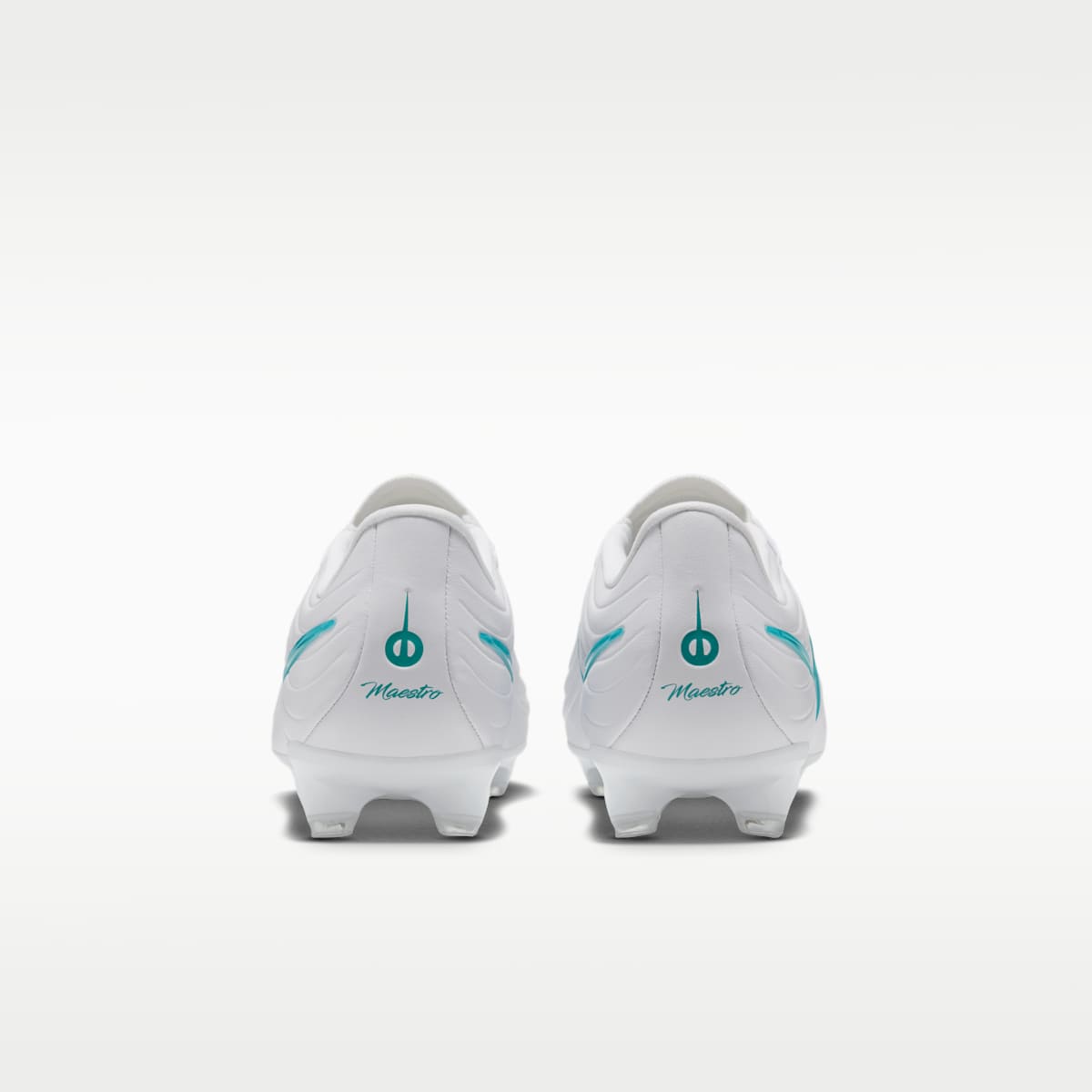 Nike Tiempo Maestro Academy Multi-Ground Low-Top Soccer Cleats - White/White/Dusty Cactus - Image 6