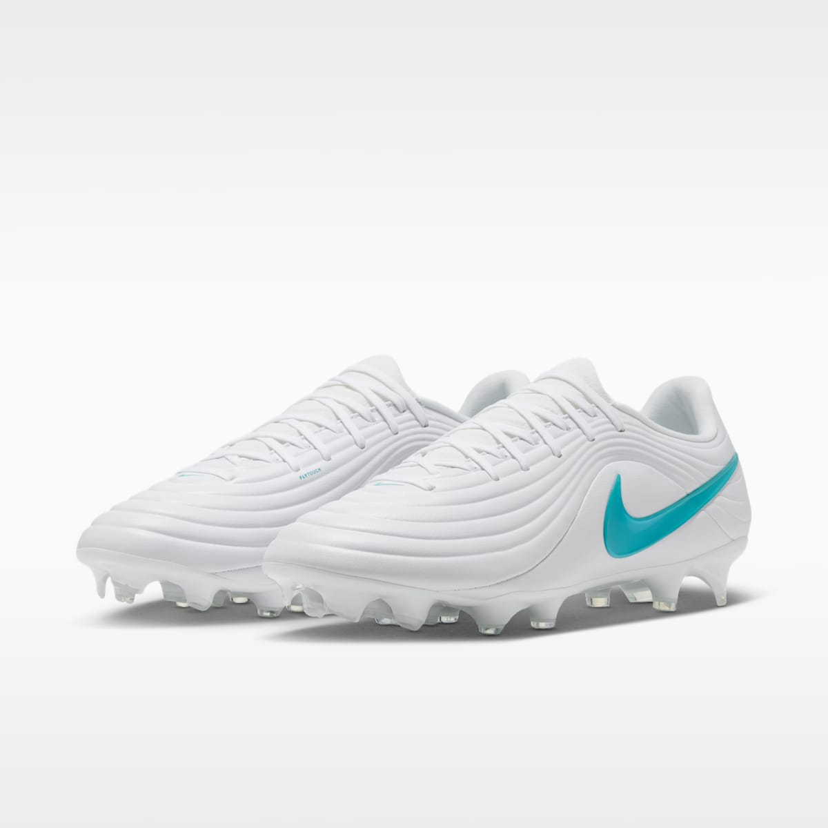 Women's Nike Tiempo Maestro Academy Multi-Ground Low-Top Soccer Cleats - White/White/Dusty Cactus