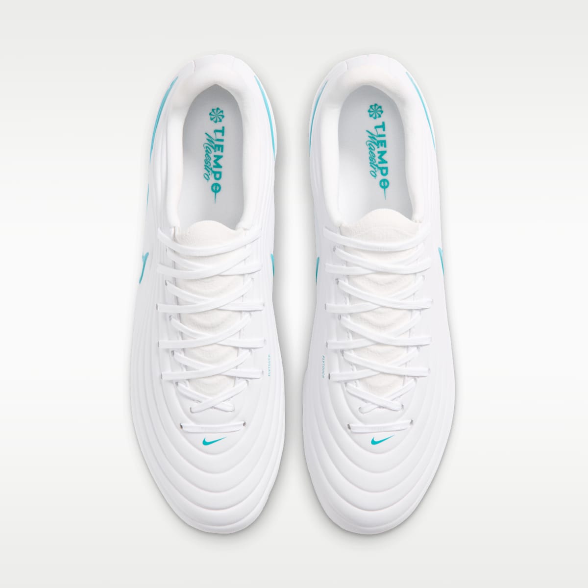 Women's Nike Tiempo Maestro Academy Multi-Ground Low-Top Soccer Cleats - White/White/Dusty Cactus