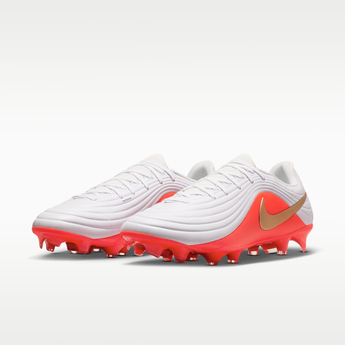 Women's Nike Tiempo Maestro Academy Multi-Ground Low-Top Soccer Cleats - White/Bright Crimson/Blur
