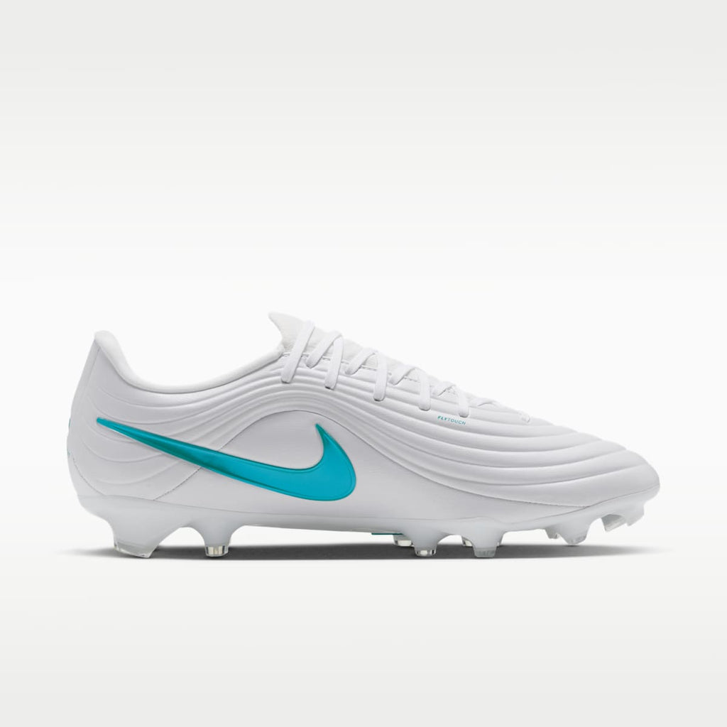 Nike Tiempo Maestro Academy Multi-Ground Low-Top Soccer Cleats - White/White/Dusty Cactus - Image 3