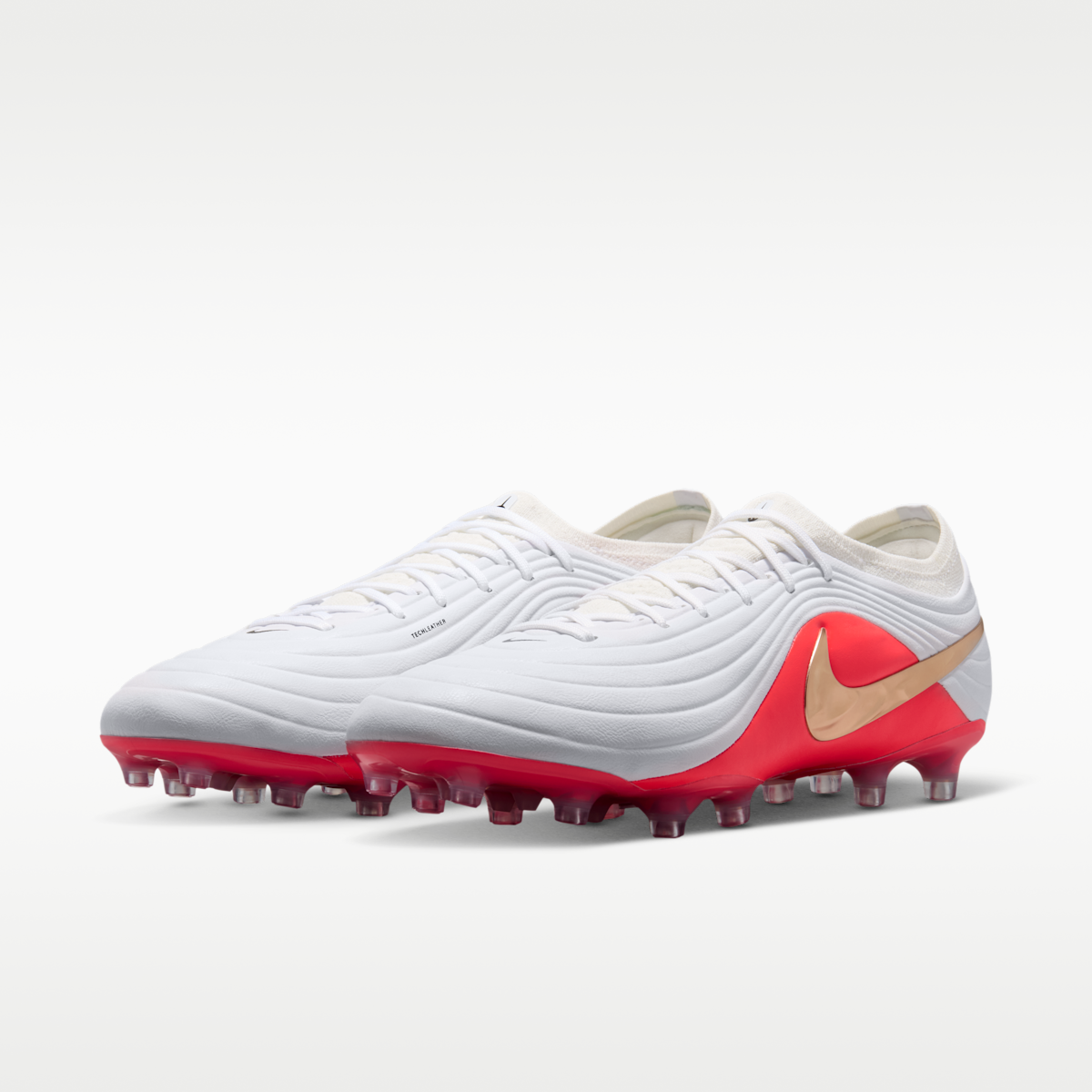 Women's Nike Tiempo Maestro Elite Artificial-Grass Low-Top Soccer Cleats - White/Bright Crimson/Blur