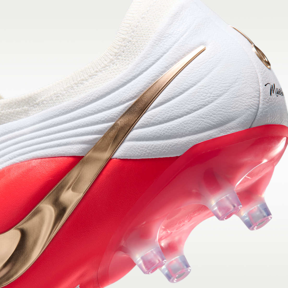 Women's Nike Tiempo Maestro Elite Artificial-Grass Low-Top Soccer Cleats - White/Bright Crimson/Blur