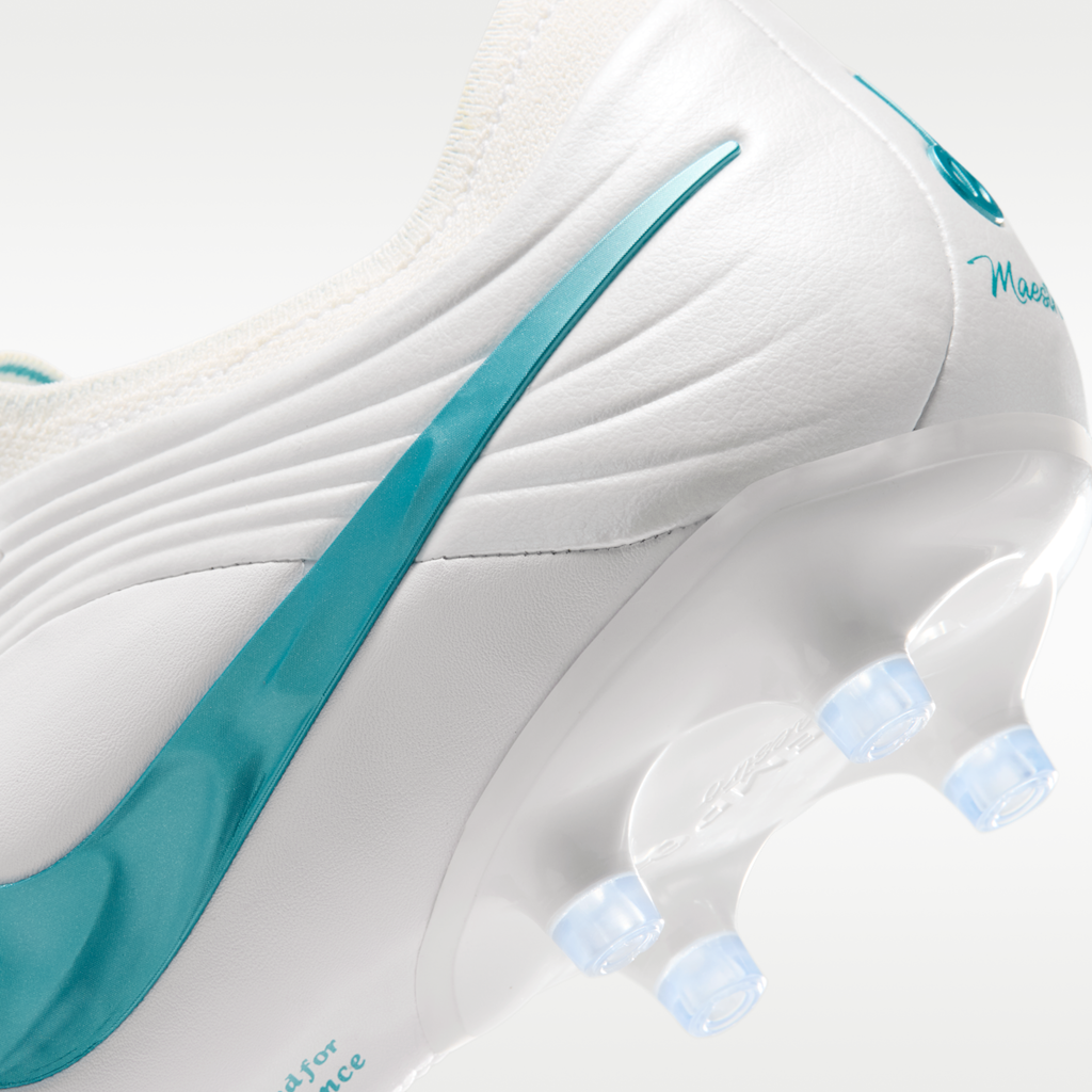 Women's Nike Tiempo Maestro Elite Artificial-Grass Low-Top Soccer Cleats - White/White/Dusty Cactus