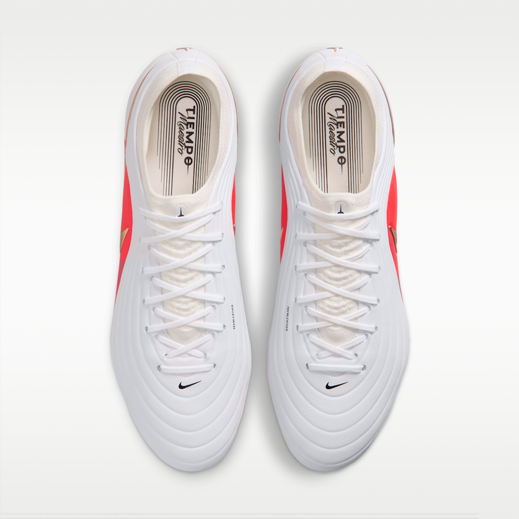 Women's Nike Tiempo Maestro Elite Artificial-Grass Low-Top Soccer Cleats - White/Bright Crimson/Blur