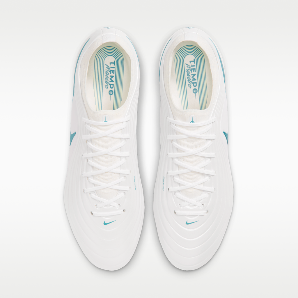 Women's Nike Tiempo Maestro Elite Artificial-Grass Low-Top Soccer Cleats - White/White/Dusty Cactus