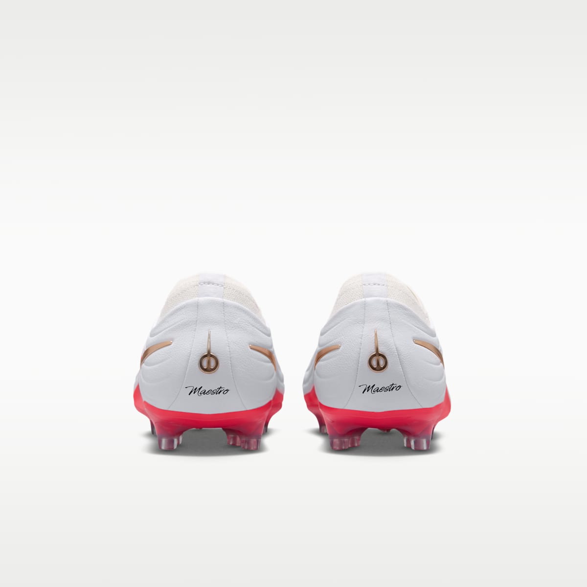 Nike Tiempo Maestro Elite Artificial-Grass Low-Top Soccer Cleats - White/Bright Crimson/Blur - Image 6