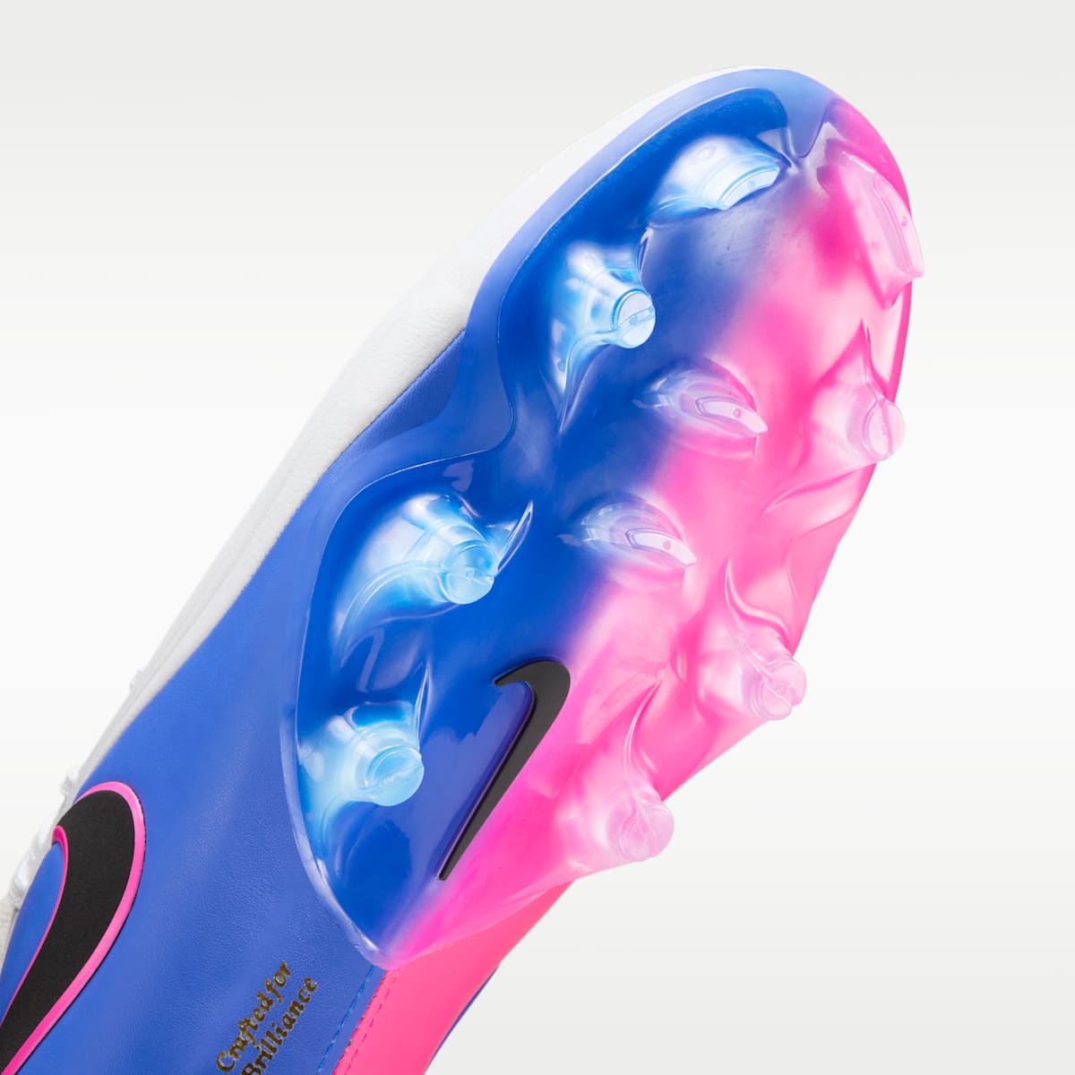 Nike Tiempo Maestro Elite Firm-Ground Low-Top Soccer Cleats - White/Racer Blue/Pink Blast/Black - Image 7