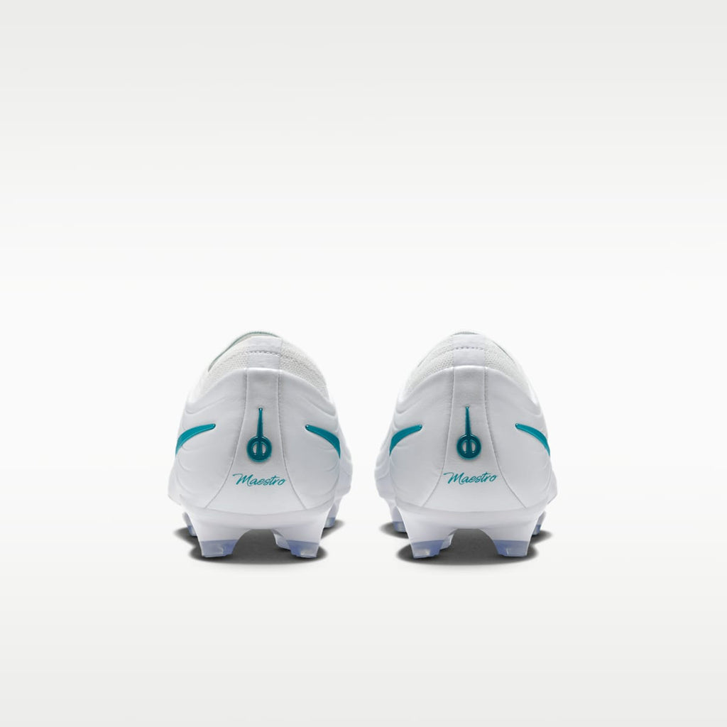 Nike Tiempo Maestro Elite Firm-Ground Low-Top Soccer Cleats - White/White/Dusty Cactus - Image 6