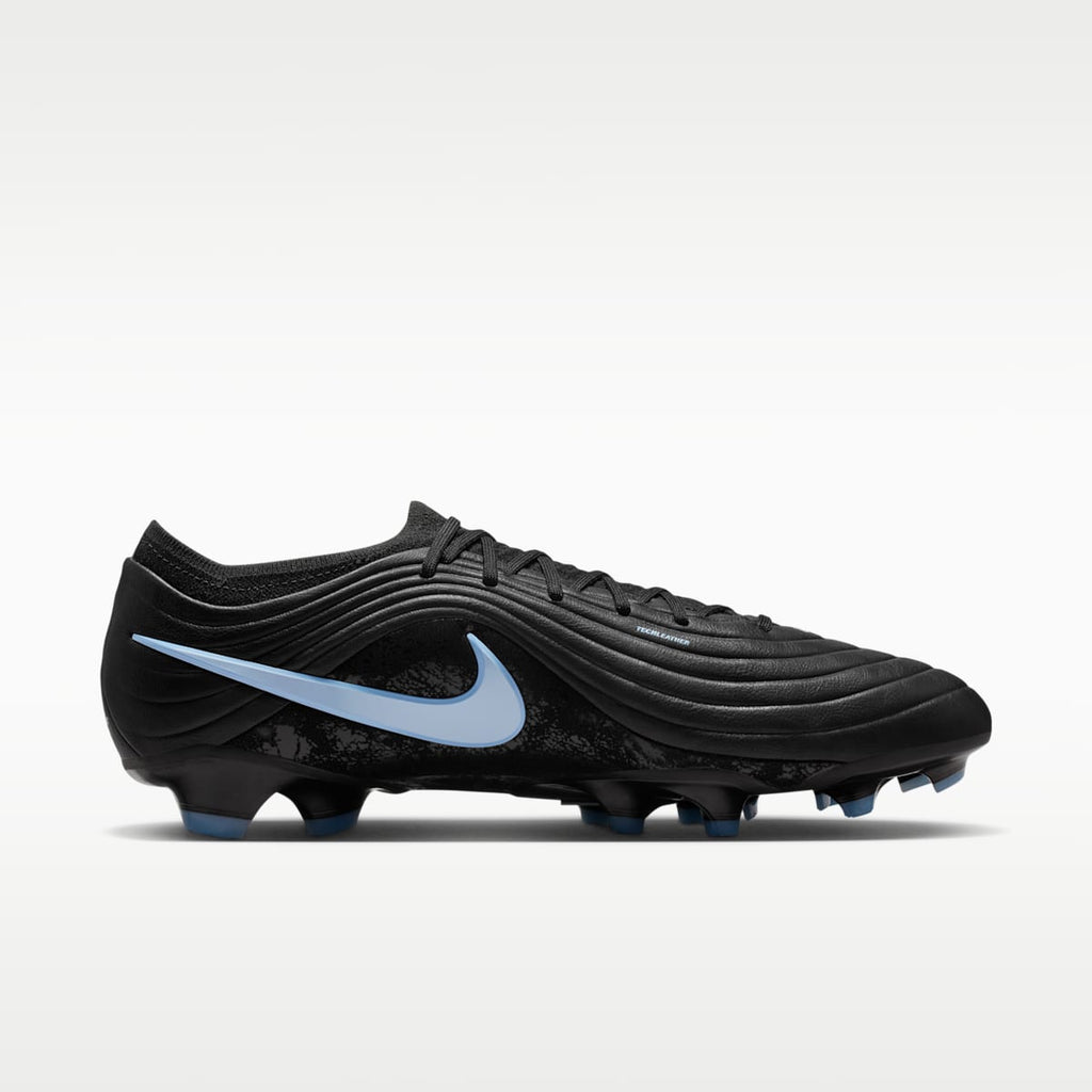 Nike Tiempo Maestro Elite Firm-Ground Low-Top Soccer Cleats - Black/Ice Blue - Image 3