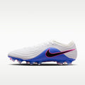 Nike Tiempo Maestro Elite Firm-Ground Low-Top Soccer Cleats - White/Racer Blue/Pink Blast/Black - Image 1
