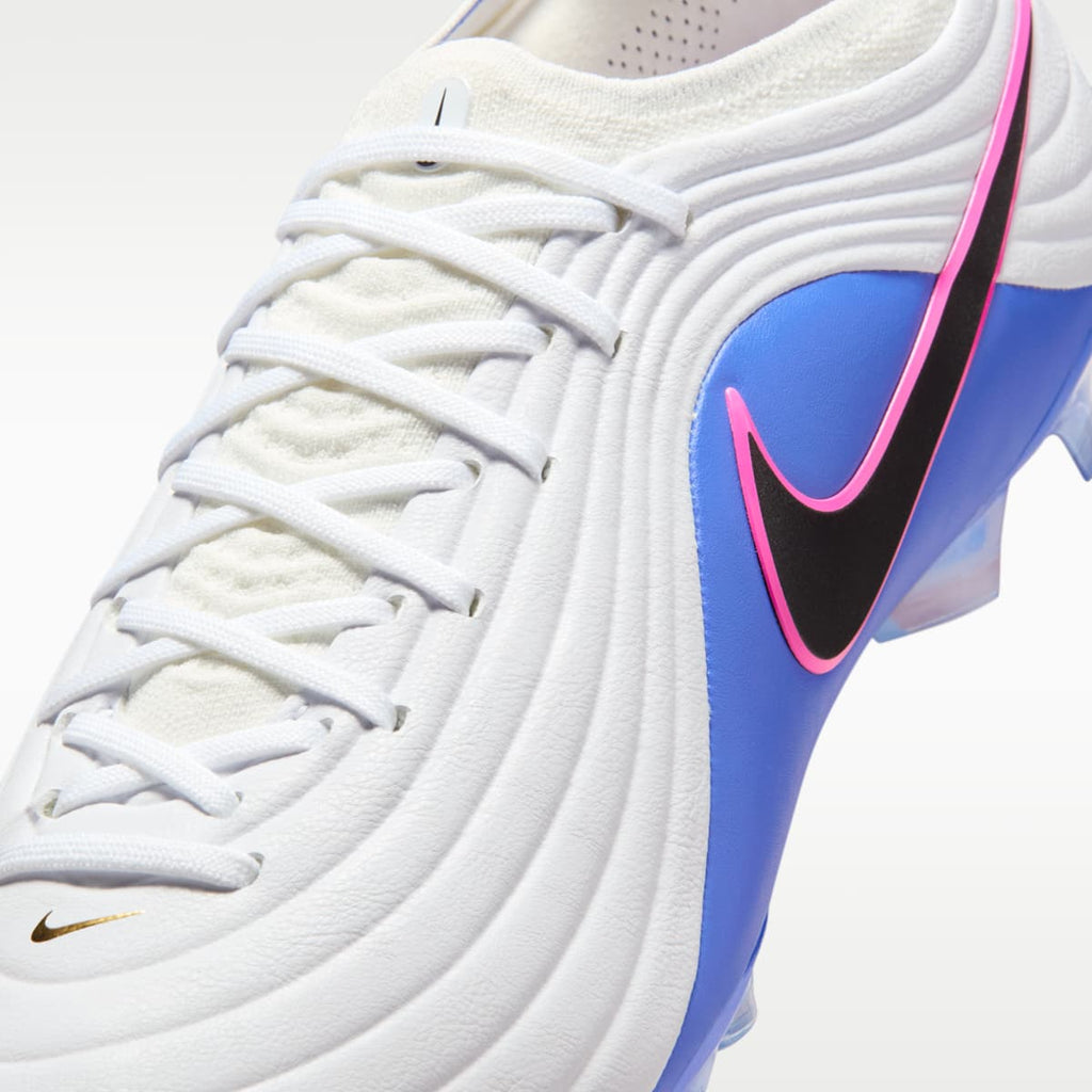 Nike Tiempo Maestro Elite Firm-Ground Low-Top Soccer Cleats - White/Racer Blue/Pink Blast/Black - Image 8