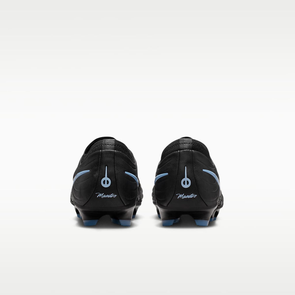 Nike Tiempo Maestro Elite Firm-Ground Low-Top Soccer Cleats - Black/Ice Blue - Image 6