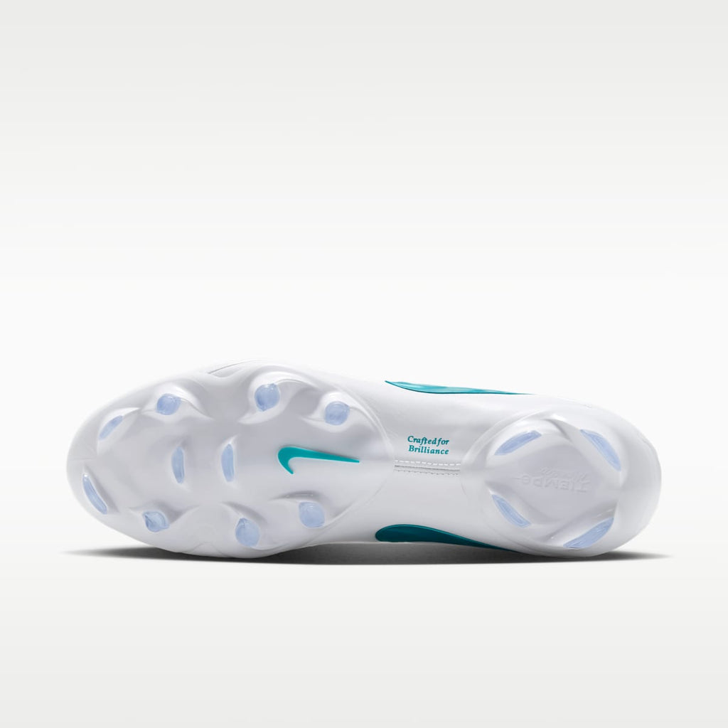 Nike Tiempo Maestro Elite Firm-Ground Low-Top Soccer Cleats - White/White/Dusty Cactus - Image 2