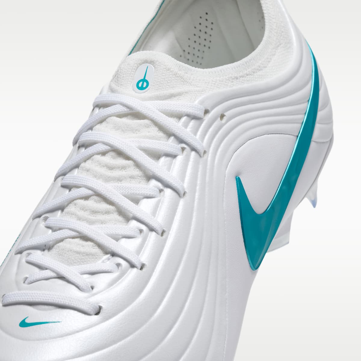 Nike Tiempo Maestro Elite Firm-Ground Low-Top Soccer Cleats - White/White/Dusty Cactus - Image 8