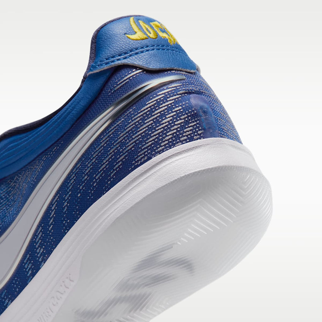 Nike Tiempo Reactgato "Joga Bonito" Indoor/Court Low-Top Soccer Shoes - Blue Spark/White - Image 8