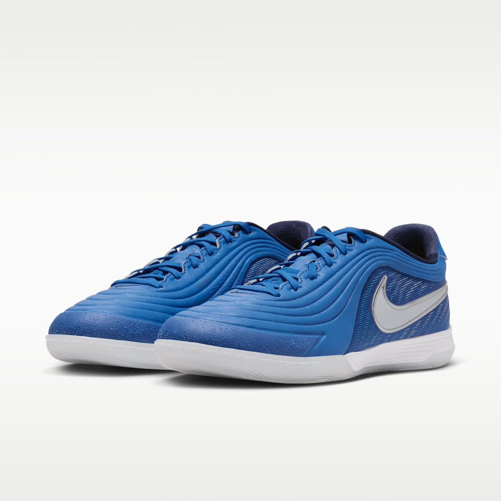 Women's Nike Tiempo Reactgato "Joga Bonito" Indoor/Court Low-Top Soccer Shoes - Blue Spark/White
