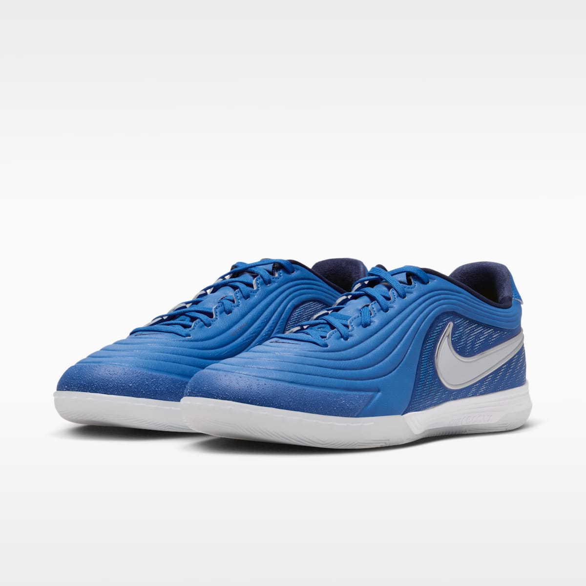 Women's Nike Tiempo Reactgato "Joga Bonito" Indoor/Court Low-Top Soccer Shoes - Blue Spark/White