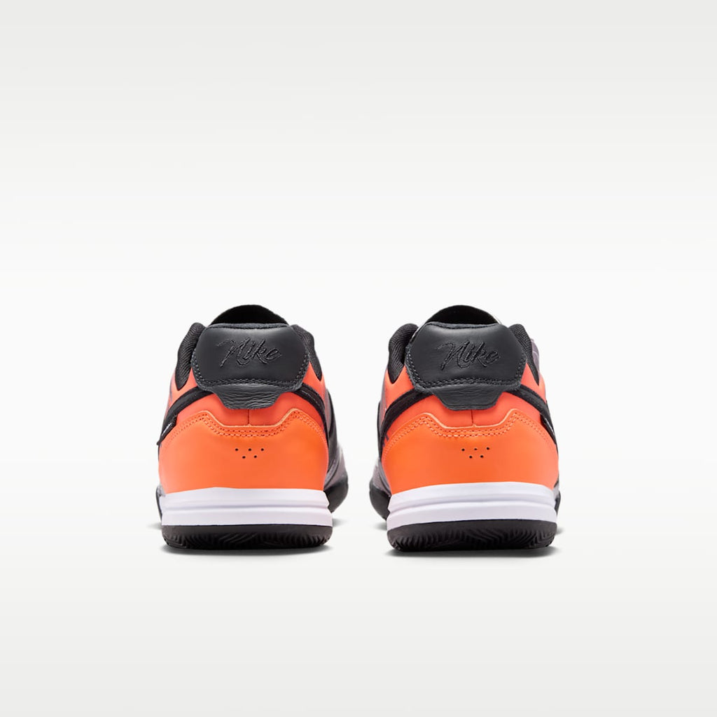 Nike Tiempo Streetgato PRM Heritage Indoor/Court Low-Top Soccer Shoes - Bleached Lilac/Total Orange/Black - Image 6